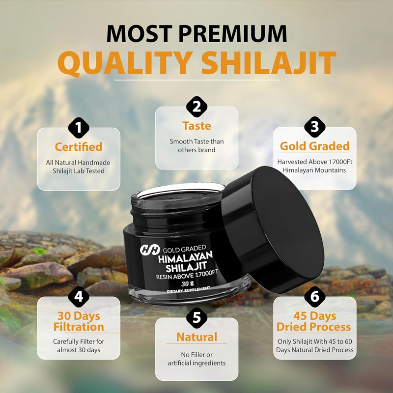 Pure Himalayan Shilajit Resin, - Shilajit Resin Pure review and price