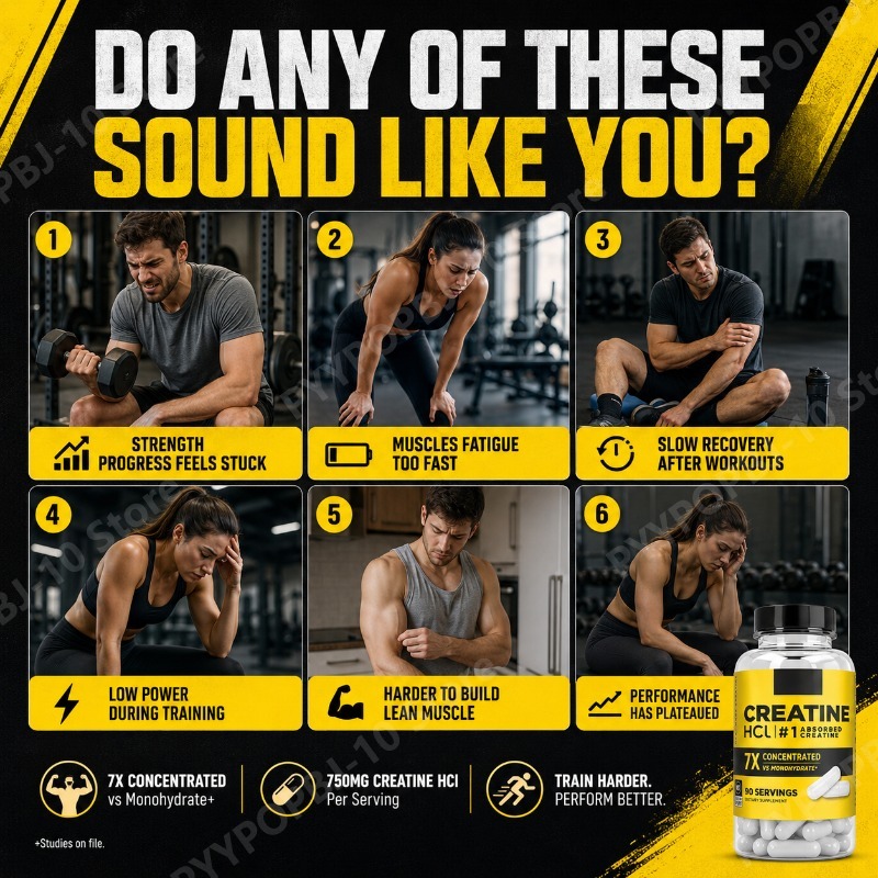 Creatine HCl 750mg 90 Capsules - Creatine Hcl Capsule review and price