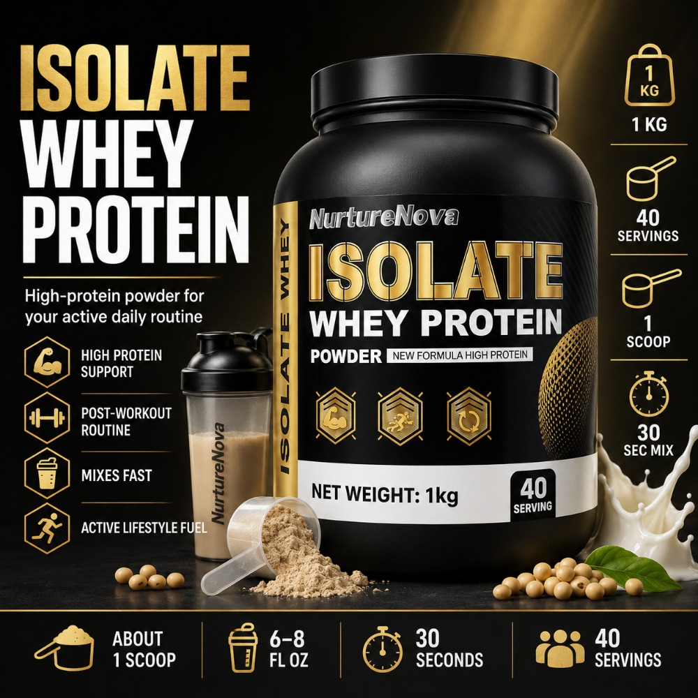 NurtureNova Isolate Whey Prote - Nutrition Workout review and price