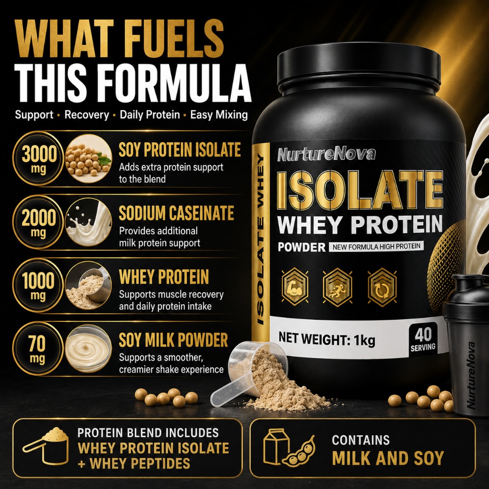 NurtureNova Isolate Whey Prote - Nutrition Workout review and price