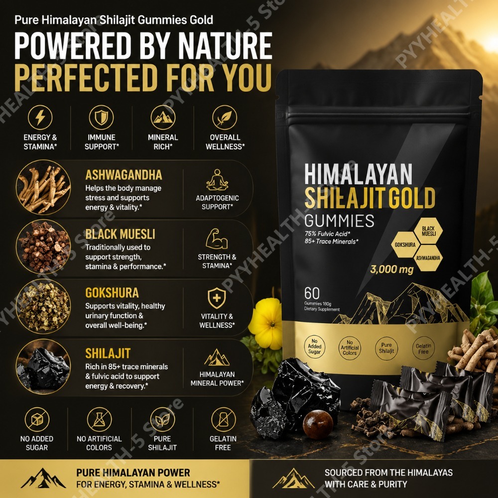 Pure Himalayan Shilajit Gummie - Shilajit Resin Pure review and price