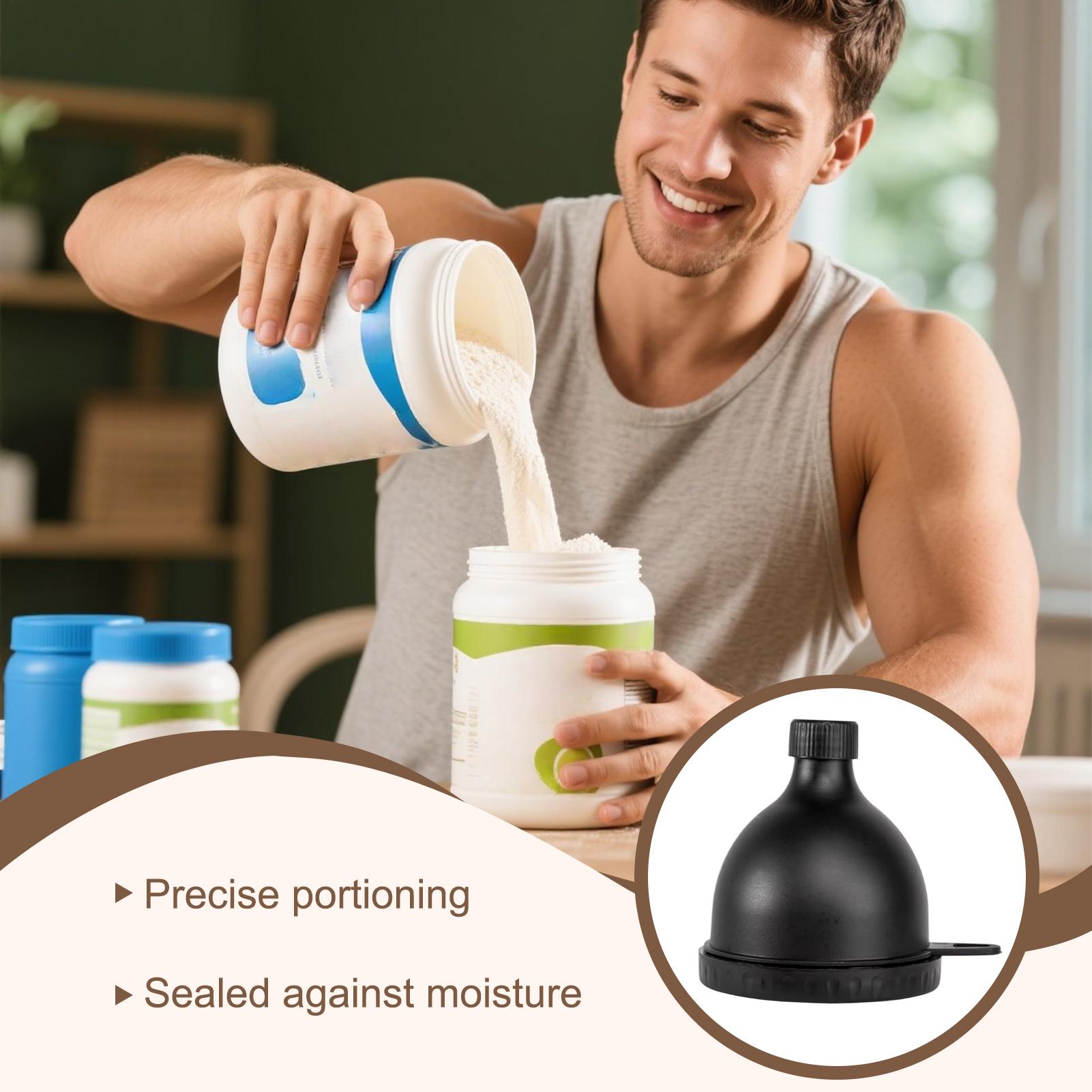 100ml Leakproof Powder Funnel  - Nutrition Workout review and price